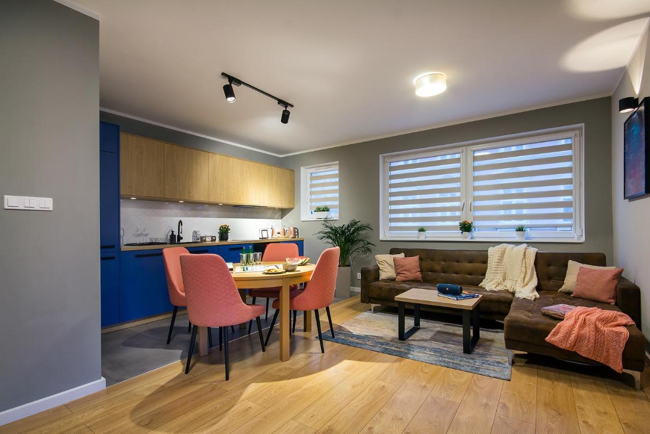 W&K Apartments - Blue Suite - Faktura Vat, Parking 科沙林 外观 照片
