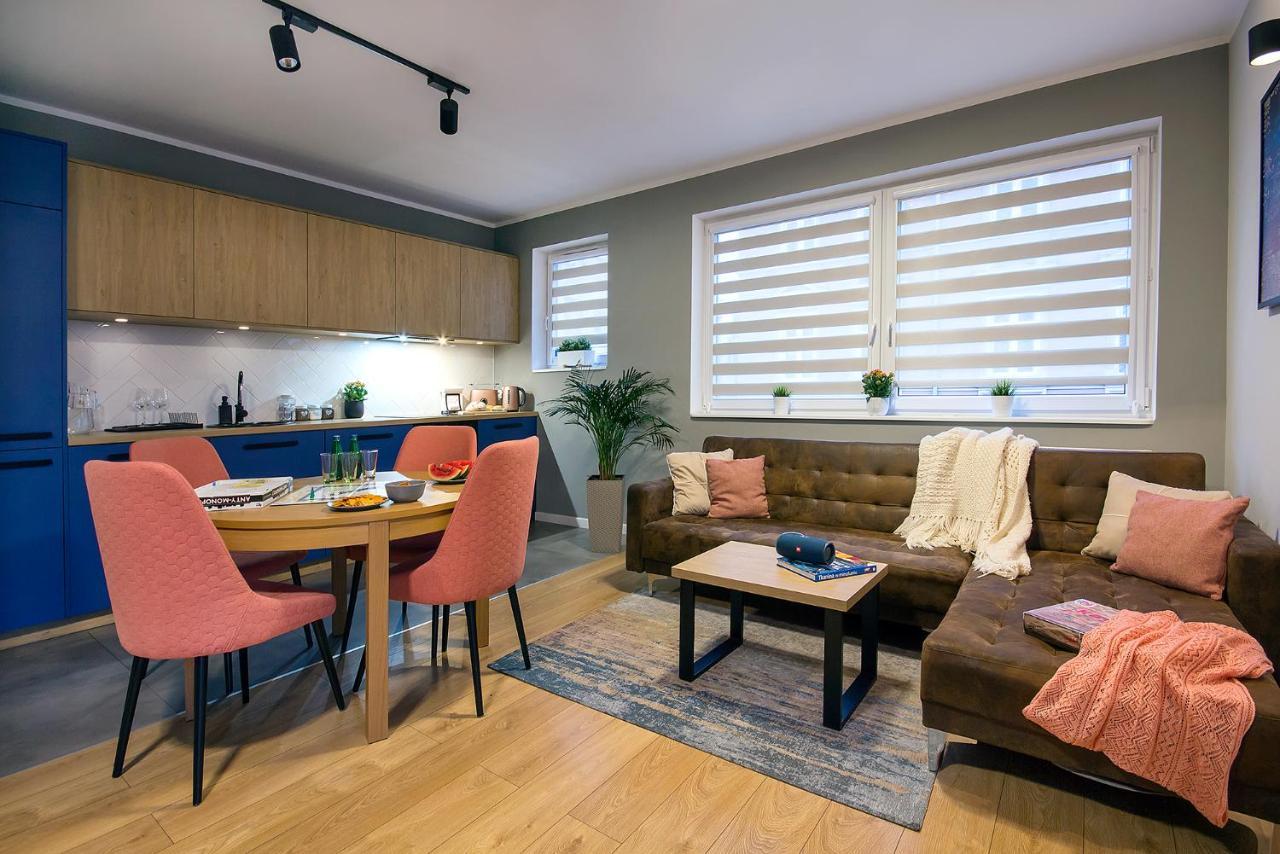 W&K Apartments - Blue Suite - Faktura Vat, Parking 科沙林 外观 照片