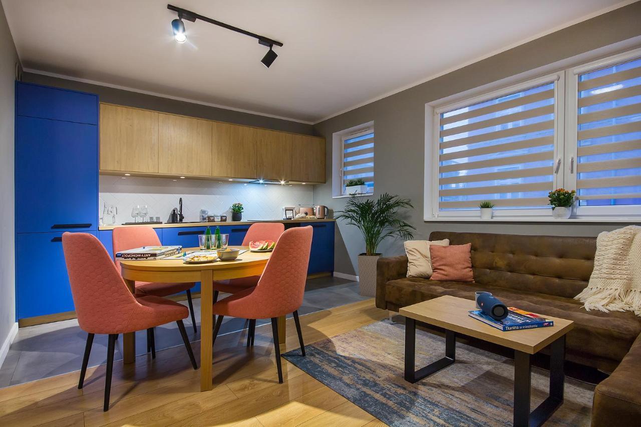 W&K Apartments - Blue Suite - Faktura Vat, Parking 科沙林 外观 照片